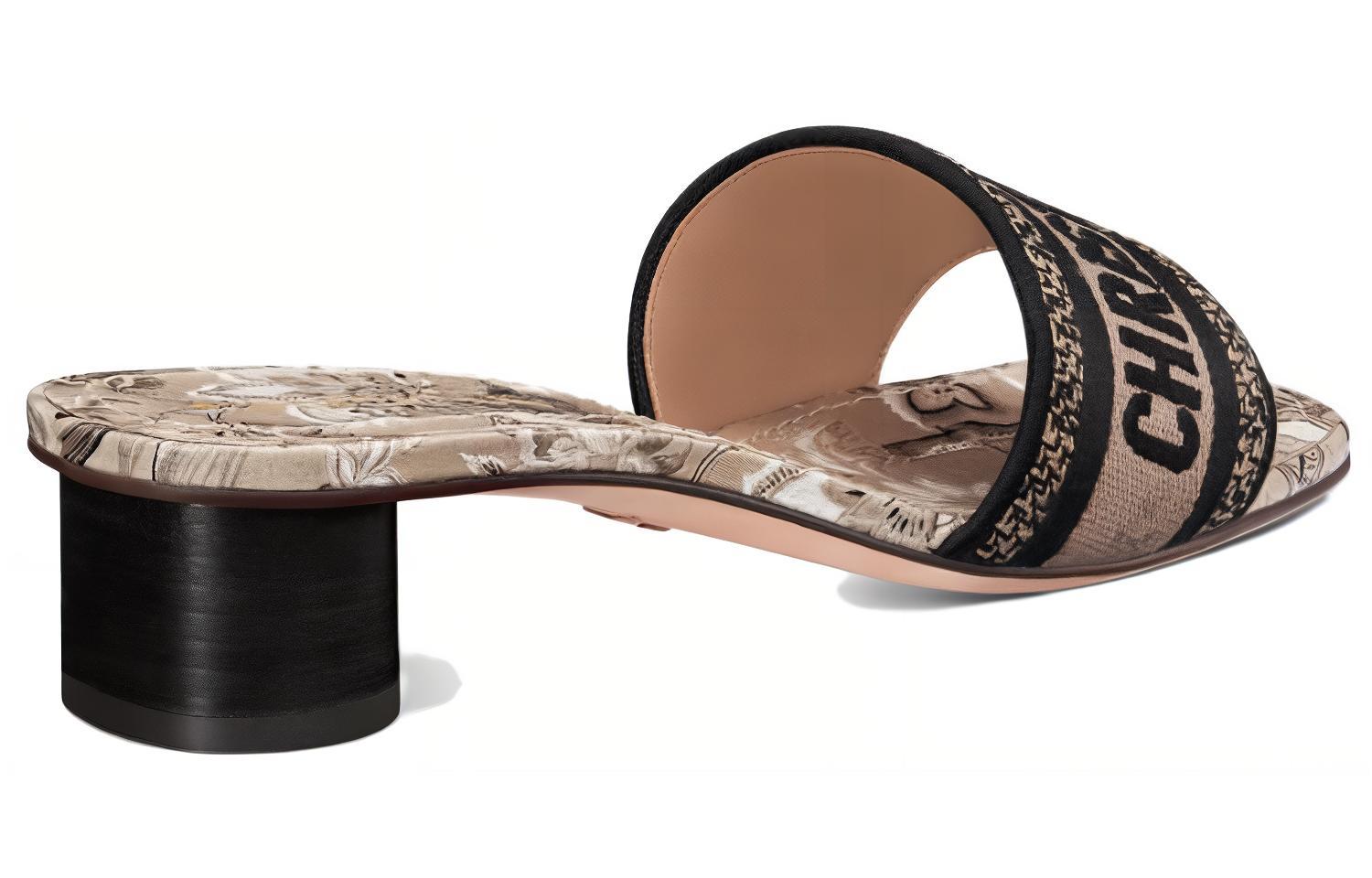 (W) Dior Dway Leather Mule 'Beige' 圖 4