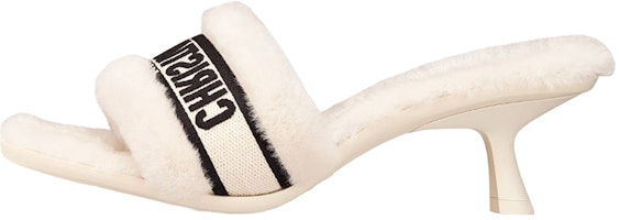 (Women) Dior Dway Sandal 'White Fur' KDQ745ESK_S05W (Women) Dior Dway Sandal 'White Fur' KDQ745ESK_S05W