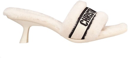 (W) Sandal Dior Dway 'White Fur' KDQ745ESK_S05W Order (W) Sandal Dior Dway 'White Fur' KDQ745ESK_S05W