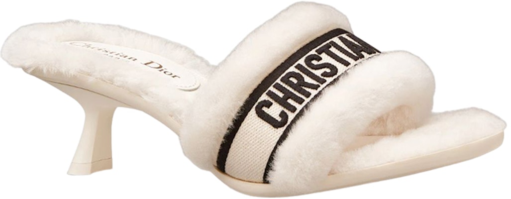 (Women) Dior Dway Sandal 'White Fur' KDQ745ESK_S05W Lookbook (Women) Dior Dway Sandal 'White Fur' KDQ745ESK_S05W