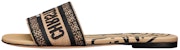 (W) Dior Dway Slide 'Beige' Perempuan KCQ308JUR_S29U
