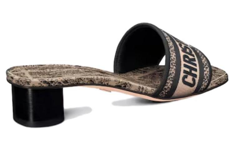 (W) Dior Dway Slide 'Beige Black' 圖 3
