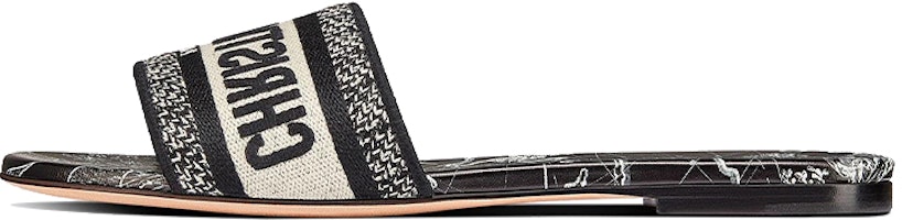 (Women) Dior Dway Slide 'Black' KCQ209CHR_S900 (Women) Dior Dway Slide 'Black' KCQ209CHR_S900