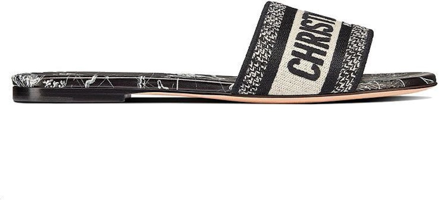 (W) 디올 드웨이 슬라이드 (블랙) KCQ209CHR_S900 Order (W) 디올 드웨이 슬라이드 (블랙) KCQ209CHR_S900