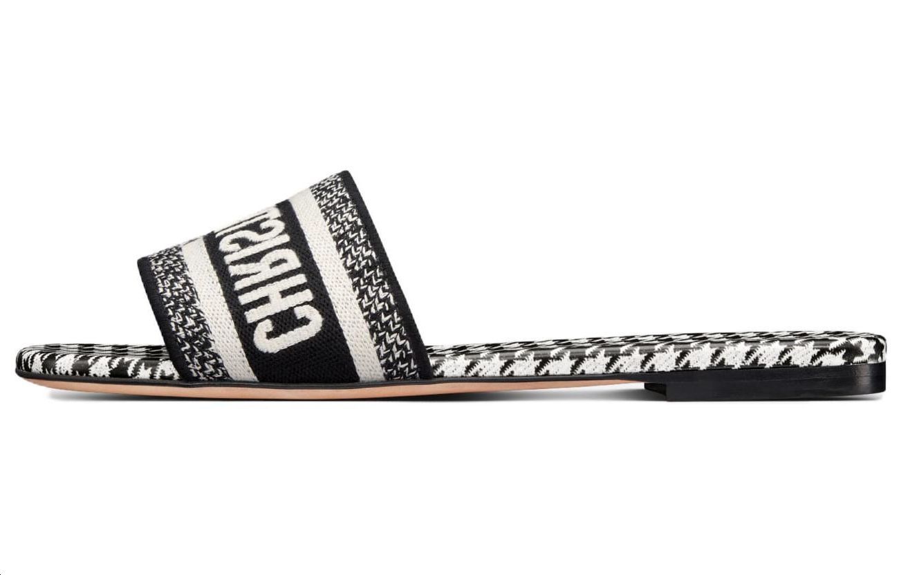 (Women) Dior Dway Slide 'Black' KCQ209MPK_S19W