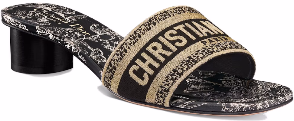 (W) 디올 드웨이 슬라이드 (블랙) KCQ902ESR_S21X Shop (W) 디올 드웨이 슬라이드 (블랙) KCQ902ESR_S21X