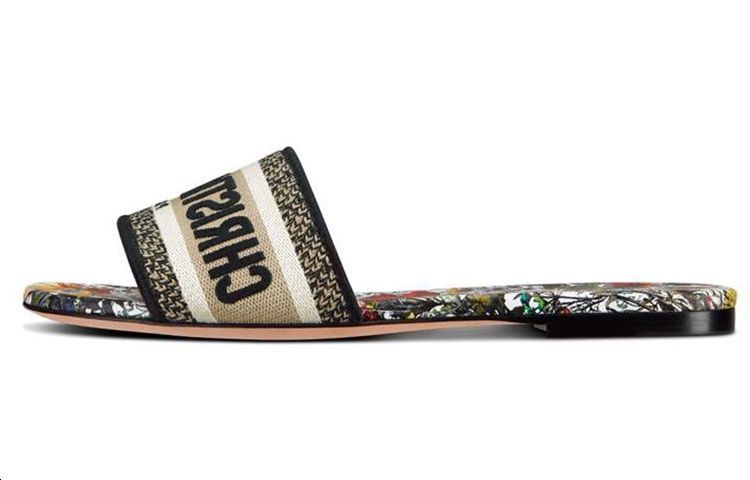 (Women) Dior Dway Slide 'Black Brown' KCQ209MLE_89Z