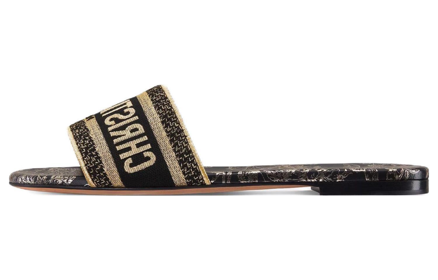 Buy (W) Dior Dway Sandal 'Black Comfort' KCQ209ESR_S21X