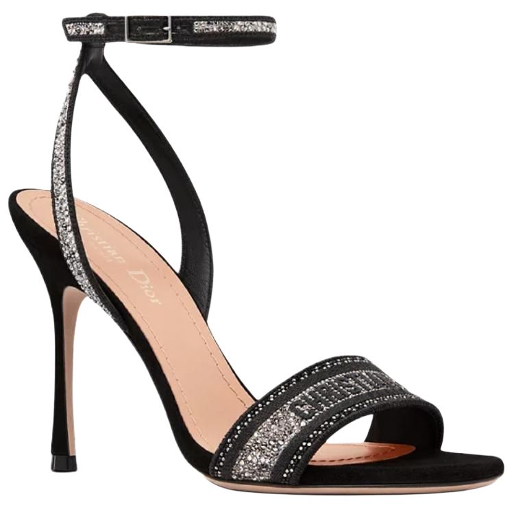 (W) Dior Dway Slide 'Black Crystal' 圖 3