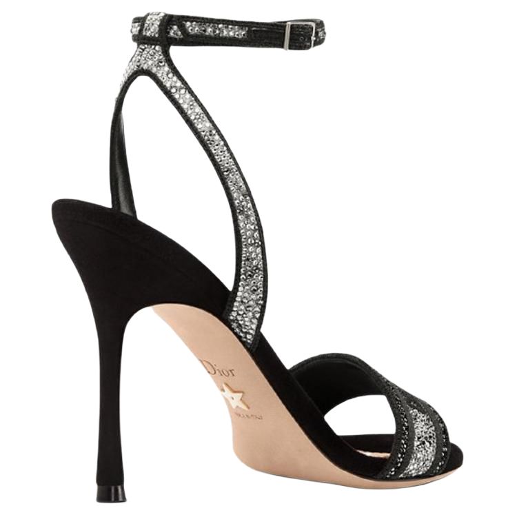 (W) Dior Dway Slide 'Black Crystal' 圖 4