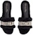(W) Dior Dway Selipar 'Fesyen Hitam' KDQ745ESK_S11X