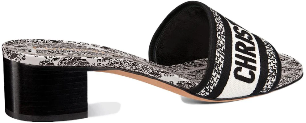 (W) Dior Dway Slide 'Hitam Putih' KCQ244KPY_S15W Lookbook (W) Dior Dway Slide 'Hitam Putih' KCQ244KPY_S15W