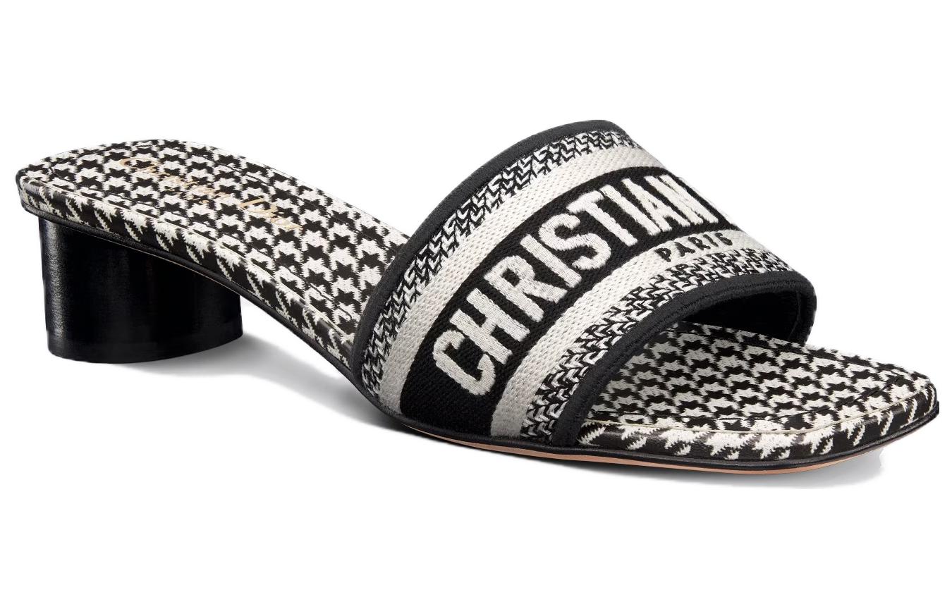 (W) Dior Dway Slide 'Black White' 圖 3
