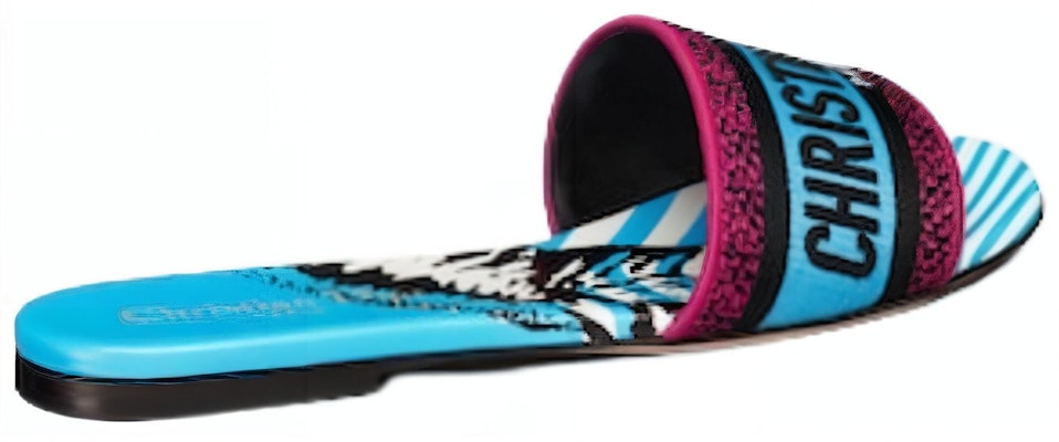 (W) Dior Dway Slide 'Biru' KCQ209ANC_S92Z Shop (W) Dior Dway Slide 'Biru' KCQ209ANC_S92Z