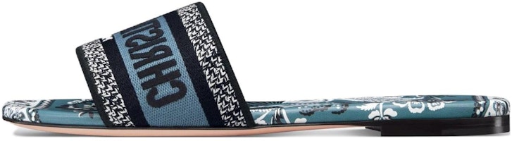 (Women) Dior DWay Slide 'Denim Blue' KCQ209BBE_S84B (Women) Dior DWay Slide 'Denim Blue' KCQ209BBE_S84B