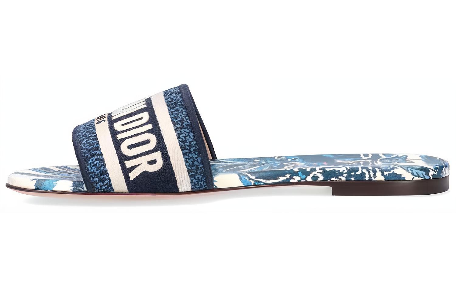 (W) Dior Dway Slide 'Blue'