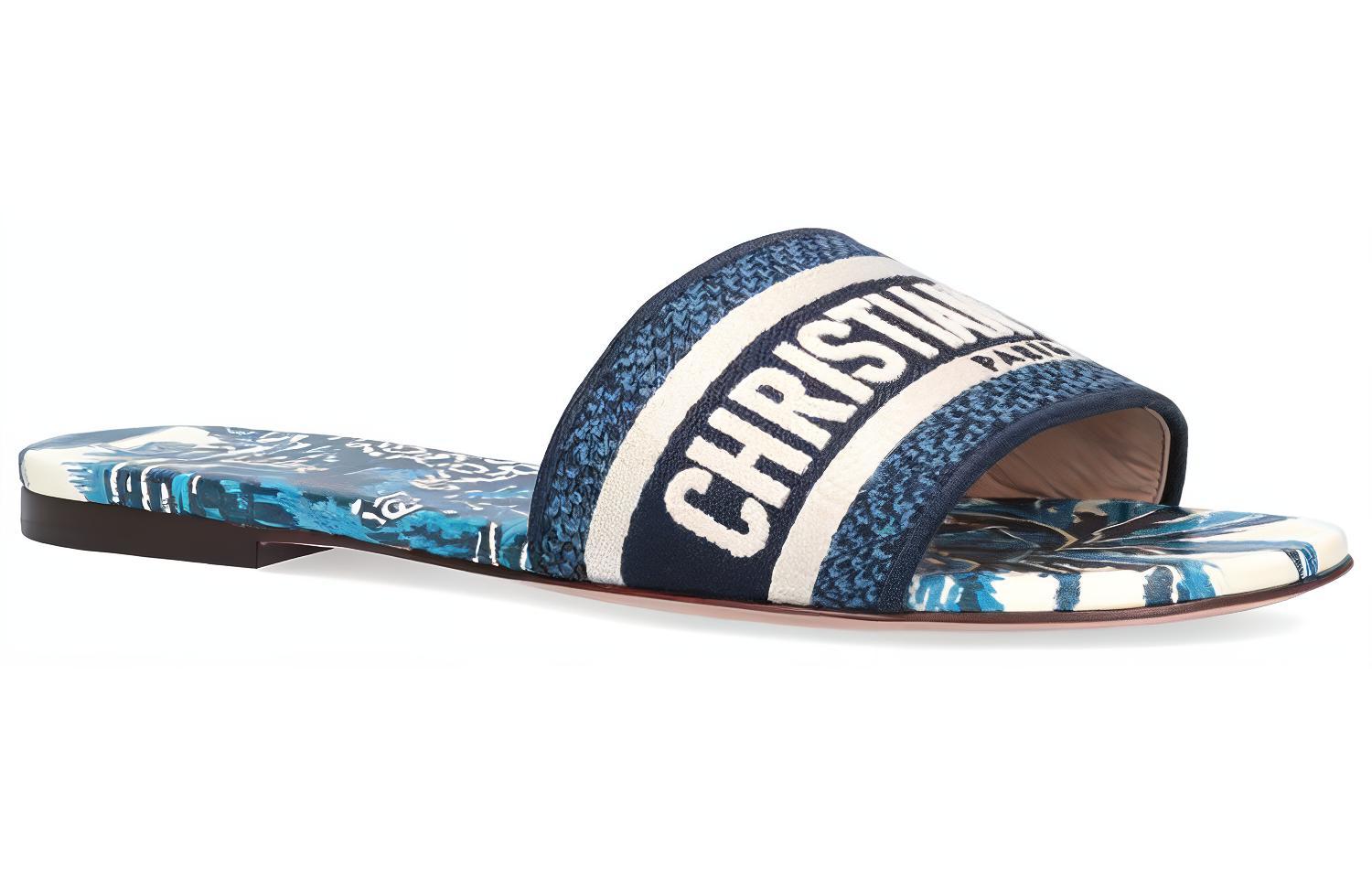 (W) Dior Dway Slide 'Blue' 圖 3