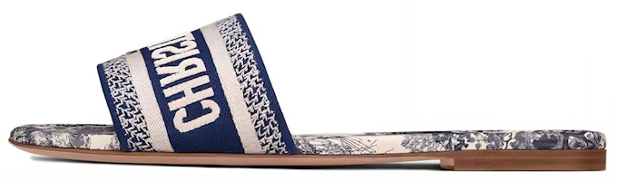 (Women) Dior Dway Slide 'Blue' KCQ209TJE_S68B (Women) Dior Dway Slide 'Blue' KCQ209TJE_S68B