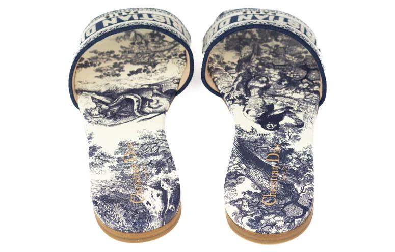 (W) Dior Dway Slide 'Blue' 圖 4