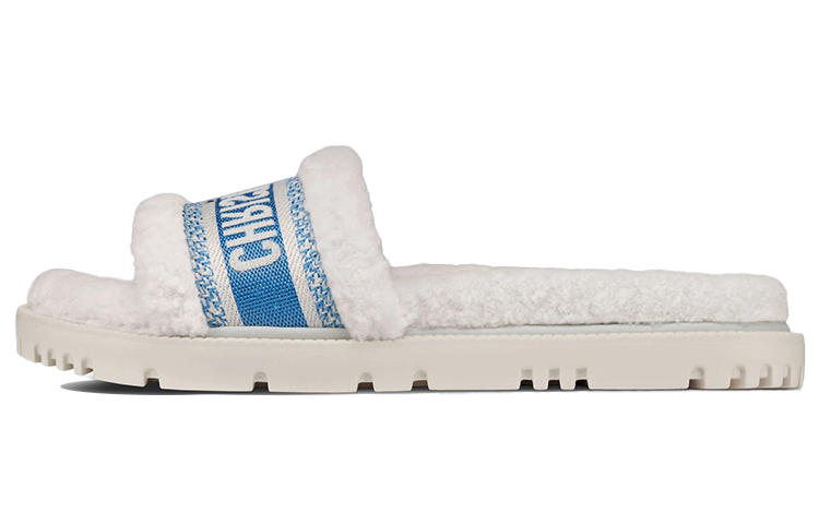 Buy (W) Dior Dway Slide 'Biru dan Putih' KCQ551ESK_S45U