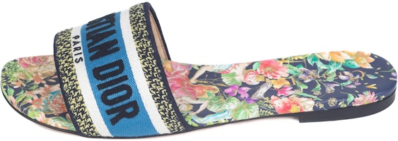 (Women) Dior Dway Slide 'Blue Black' KCQ209CSE_S26X (Women) Dior Dway Slide 'Blue Black' KCQ209CSE_S26X