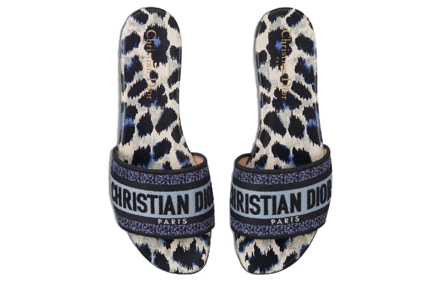 (W) Dior Dway Slide 'Blue Black' 圖 3