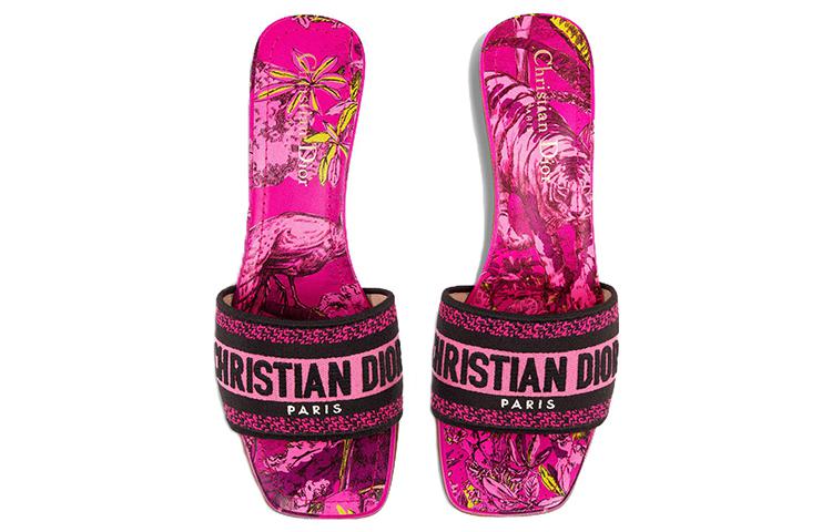 (W) Dior Dway Slide 'Bright Pink' 圖 4