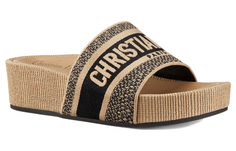 (W) Dior Dway Slide 'Camel Beige' 圖 2