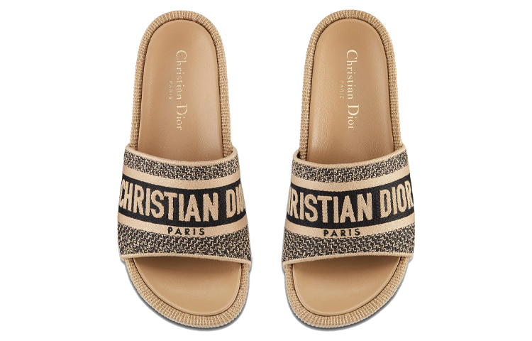 (W) Dior Dway Slide 'Camel Beige' 圖 4