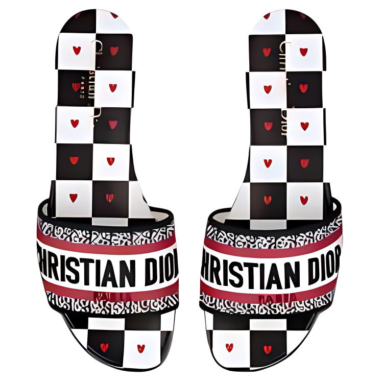 (W) Dior Dway Slide 'Checkered' 圖 3