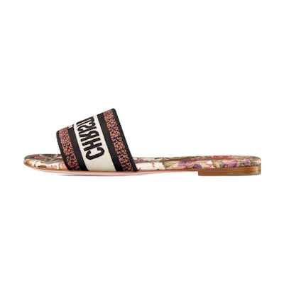(W) Dior Dway Slide 'Colorful'