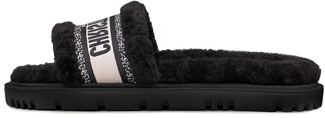 (W) Dior Dway Slide 'Cotton Patchwork Hitam' KCQ551ESK_S11X Buy (W) Dior Dway Slide 'Cotton Patchwork Hitam' KCQ551ESK_S11X