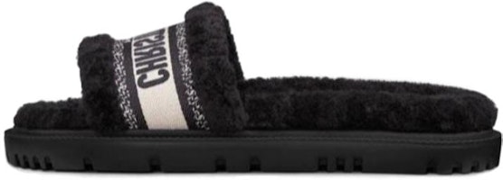(Women) Dior Dway Slide 'Cotton Patchwork Black' KCQ551ESK_S11X (Women) Dior Dway Slide 'Cotton Patchwork Black' KCQ551ESK_S11X