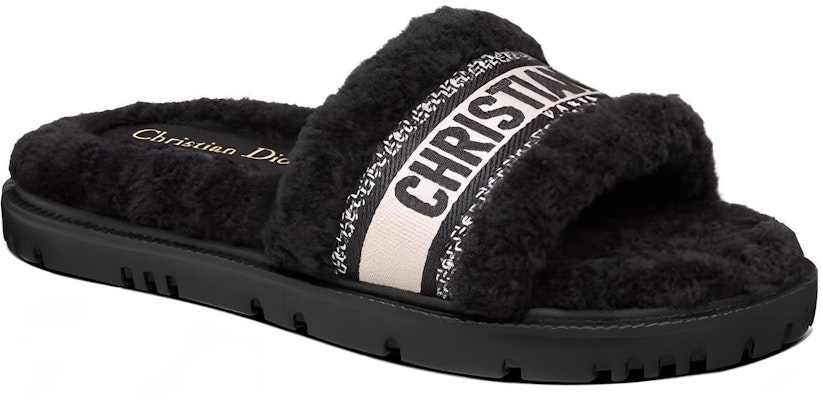 (W) Dior Dway Slide 'Cotton Patchwork Hitam' KCQ551ESK_S11X Shop (W) Dior Dway Slide 'Cotton Patchwork Hitam' KCQ551ESK_S11X