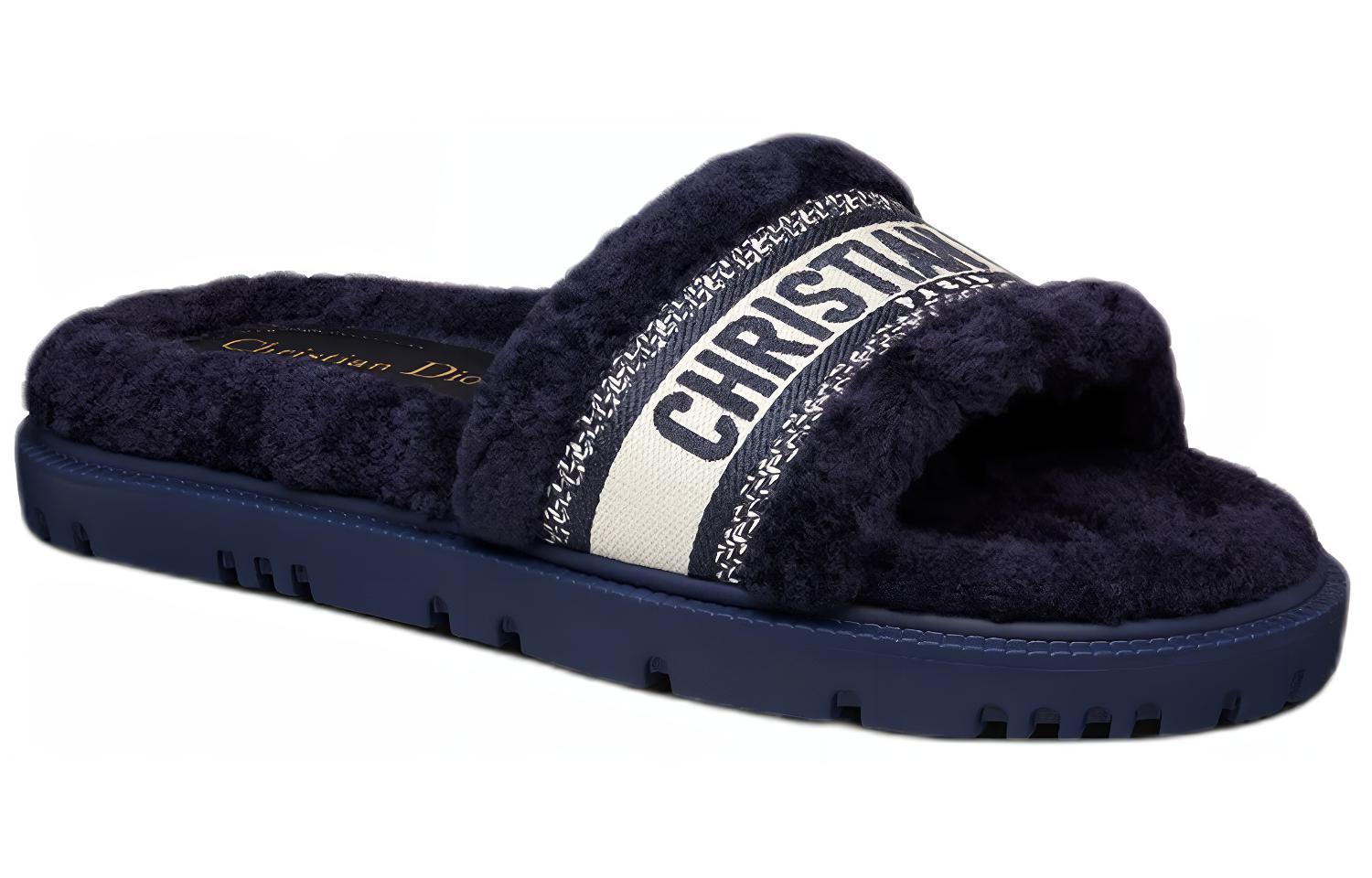 (W) Dior Dway Slide 'Dark Blue' 圖 3