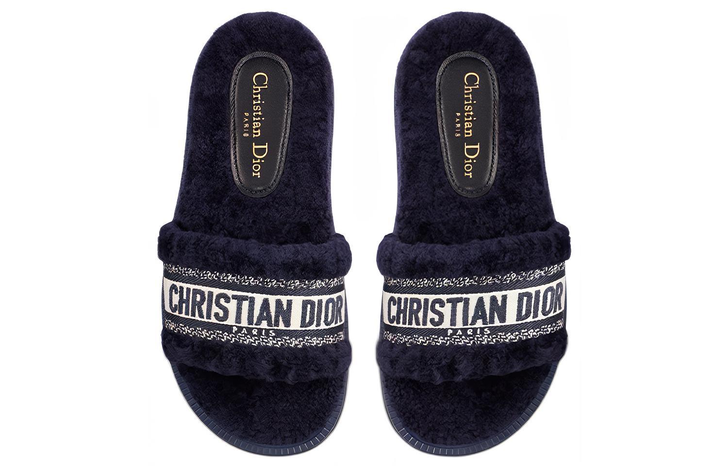 (W) Dior Dway Slide 'Dark Blue' 圖 5