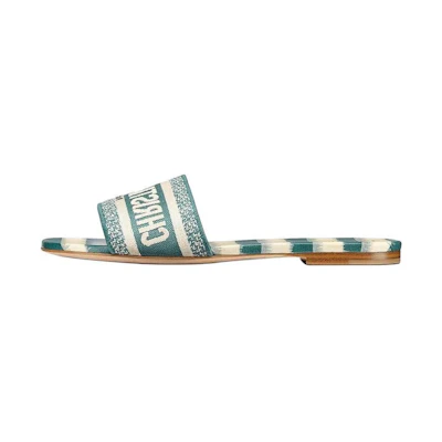 (W) Dior Dway Slide 'Deep Sea Blue'