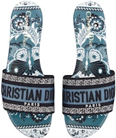 (W) Dior DWay Slide 'Biru Denim' KCQ209BBE_S84B Shop (W) Dior DWay Slide 'Biru Denim' KCQ209BBE_S84B