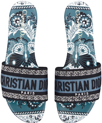 (W) Dior DWay Slide 'Biru Denim' KCQ209BBE_S84B Shop (W) Dior DWay Slide 'Biru Denim' KCQ209BBE_S84B