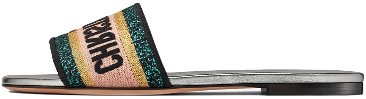 (Women) Dior Dway Slide 'Green Gold Pink' KCQ209LUC_S46K (Women) Dior Dway Slide 'Green Gold Pink' KCQ209LUC_S46K