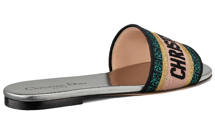 (W) Dior Dway Slide 'Green Gold Pink' 圖 3