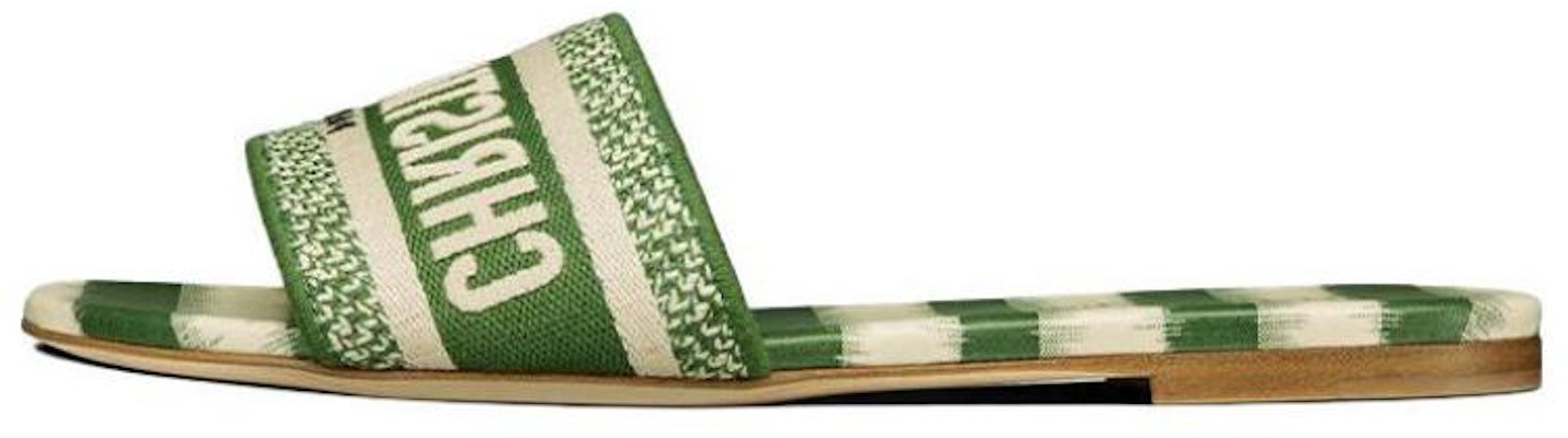 (W) Dior Dway Slide 'Hijau Putih' KCQ209IKE_S45H Buy (W) Dior Dway Slide 'Hijau Putih' KCQ209IKE_S45H