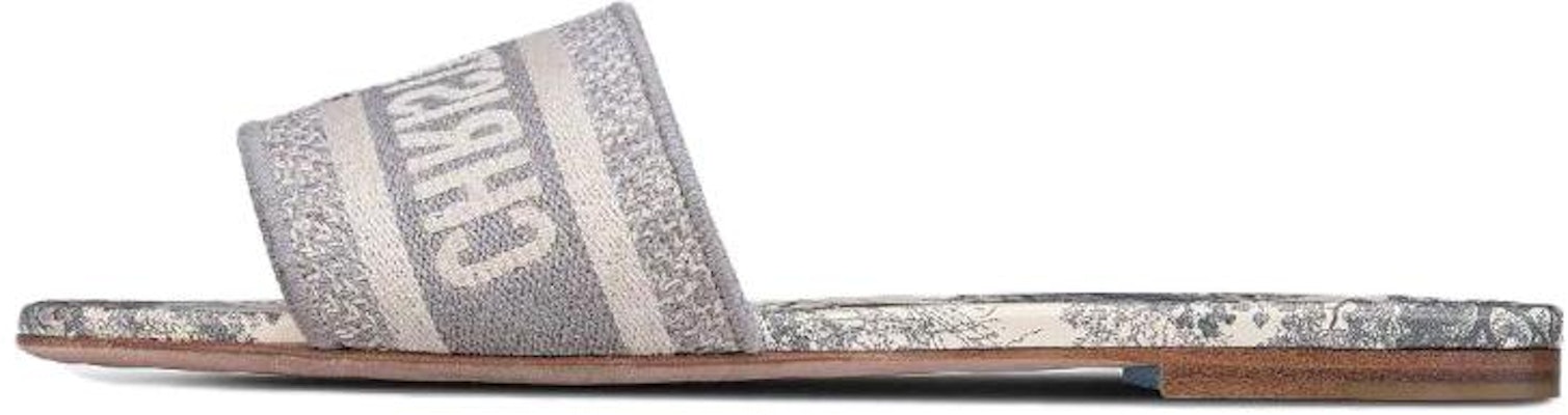 (Women) Dior Dway Slide 'Grey' KCQ209TJE_S21G Buy (Women) Dior Dway Slide 'Grey' KCQ209TJE_S21G