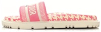 Buy (W) Dior DWay Slide 'Houndstooth - Peony' Selipar Mewah KCQ550PPE-S55P