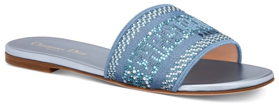 (W) Dior Dway Slide 'Biru' KCQ209LCS_S80K Order (W) Dior Dway Slide 'Biru' KCQ209LCS_S80K