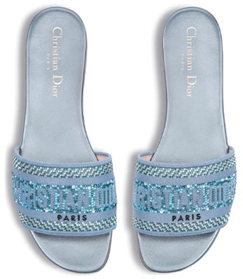 (W) Dior Dway Slide 'Biru' KCQ209LCS_S80K Shop (W) Dior Dway Slide 'Biru' KCQ209LCS_S80K