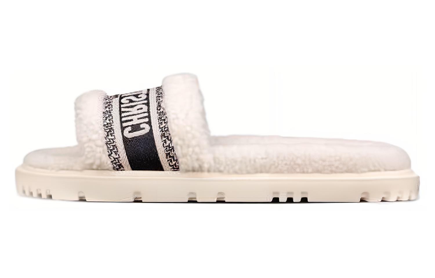 (Women) Dior Dway Slide 'Monochrome Cotton' KCQ551ESK_S38U