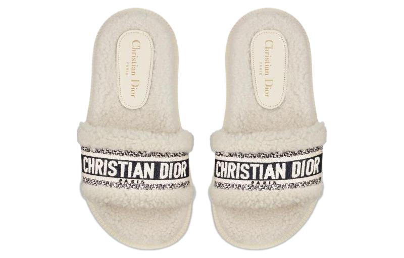 (W) Dior Dway Slide 'Monochrome Cotton' 圖 5