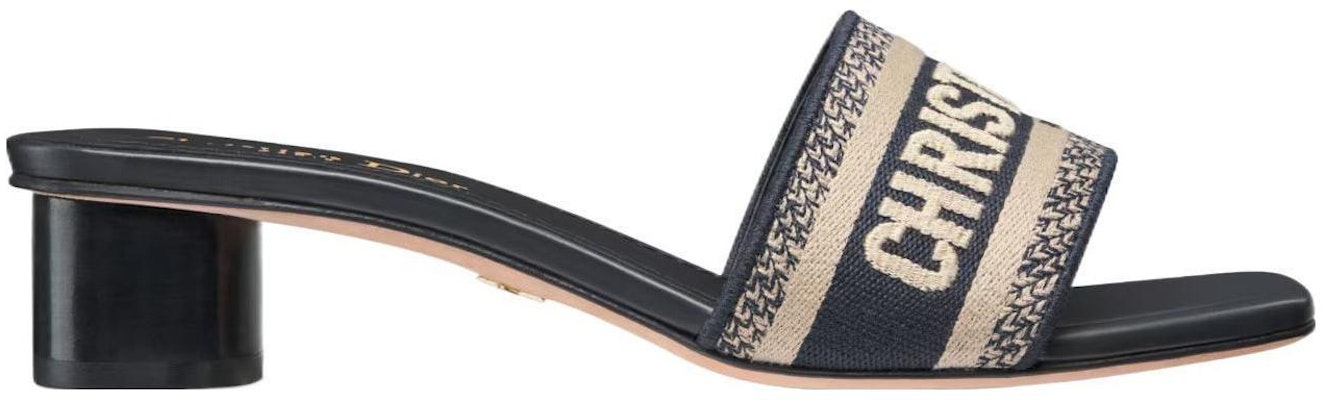 (Women) Dior Dway Slide 'Navy' KCQ915ERC_S56B Order (Women) Dior Dway Slide 'Navy' KCQ915ERC_S56B