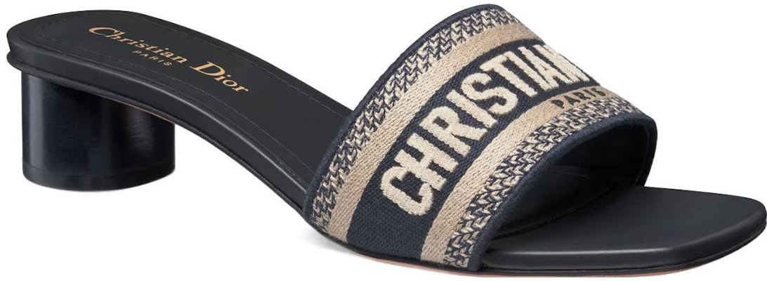 (Women) Dior Dway Slide 'Navy' KCQ915ERC_S56B Lookbook (Women) Dior Dway Slide 'Navy' KCQ915ERC_S56B